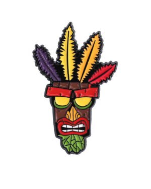 pin aku aku de crash bandicoot