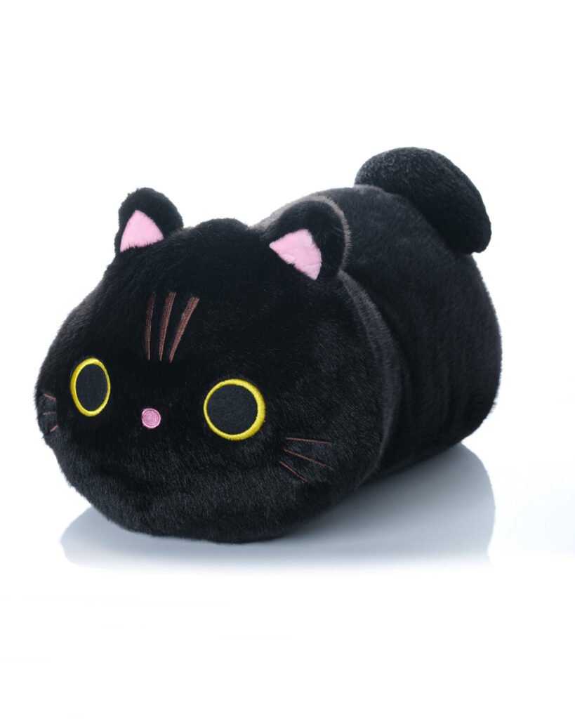 peluche gato negro grande