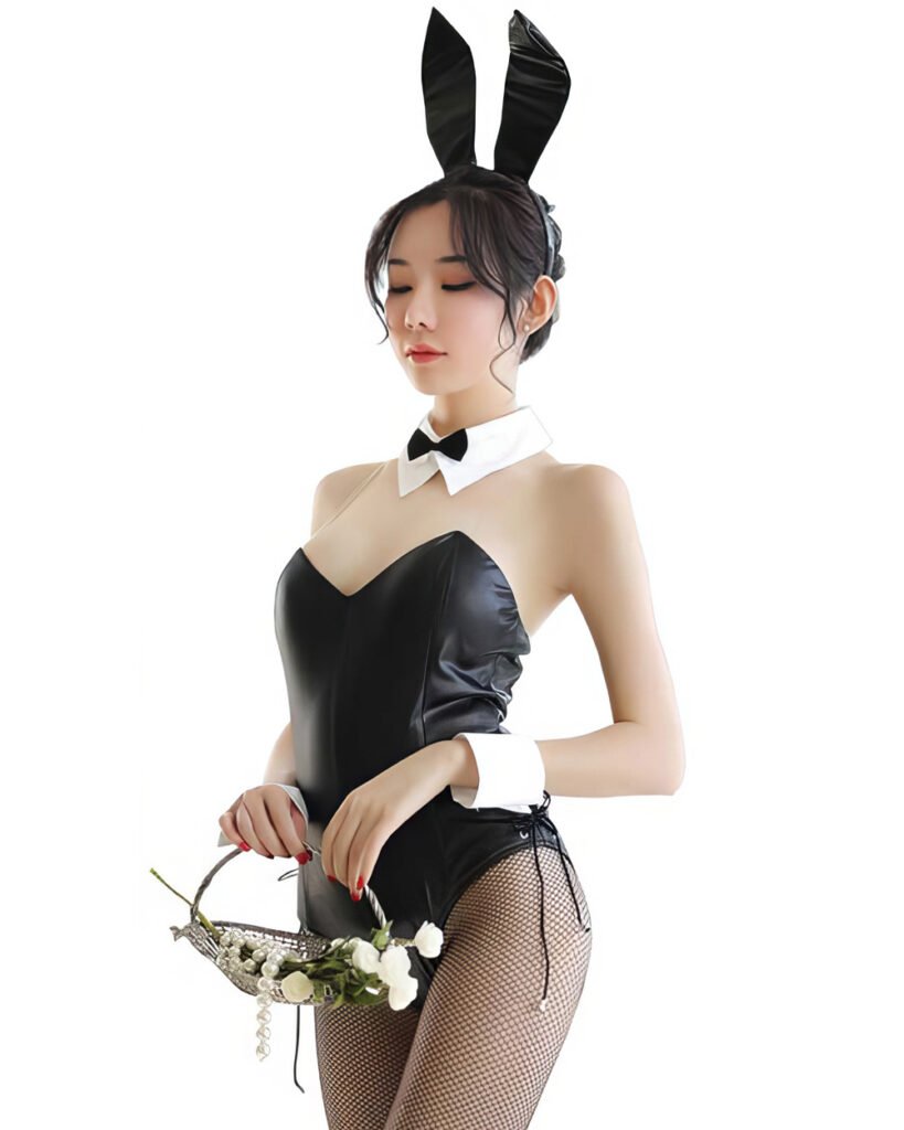 disfraz cosplay conejita kit con peluca
