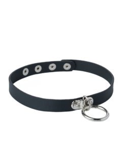 collar choker encaje circulo