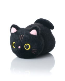 peluche gato negro hq peludo
